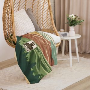 Sherpa Blanket - Fall Sunset