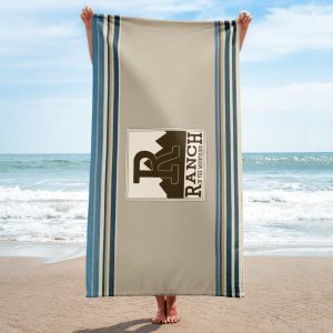 R-Ranch Striped Towel